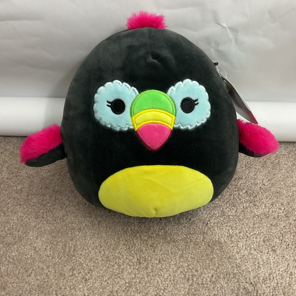 Squishmallows Tito Toucan Bird Plush 8" Stuffed Animal Toy
